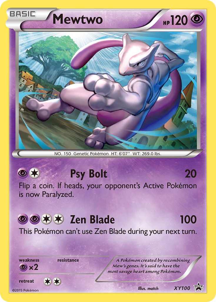Mewtwo (XY100) [XY: Black Star Promos] | North of Exile Games