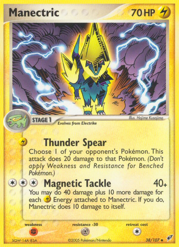 Manectric (38/107) [EX: Deoxys] | North of Exile Games