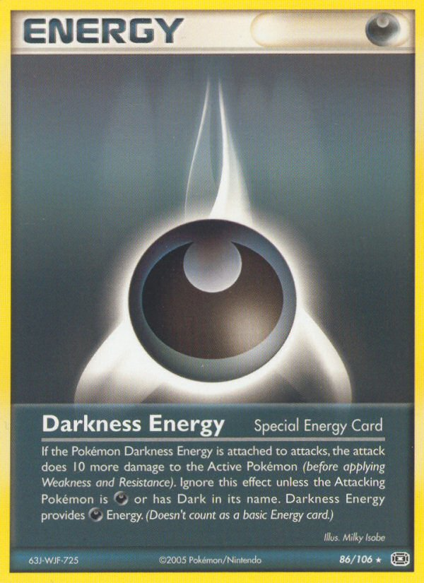 Darkness Energy (86/106) [EX: Emerald] | North of Exile Games