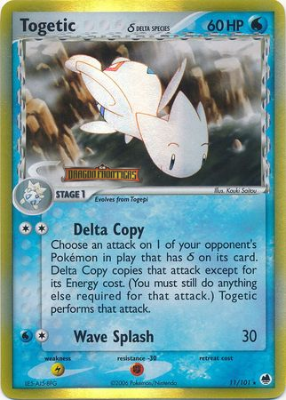 Togetic (11/101) (Delta Species) (Stamped) [EX: Dragon Frontiers] | North of Exile Games