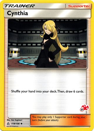 Cynthia (119/156) (Charizard Stamp #21) [Battle Academy 2020] | North of Exile Games