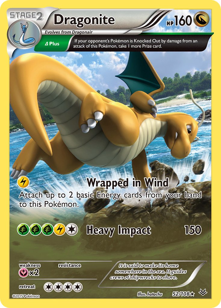 Dragonite (52/108) (Theme Deck Exclusive) [XY: Roaring Skies] | North of Exile Games