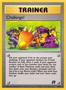 Challenge! (74/82) [Team Rocket Unlimited] | North of Exile Games