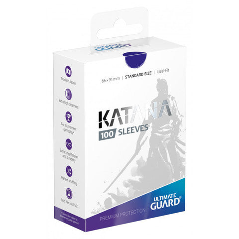 Ultimate Guard - Katana Sleeves - Standard Size - Blue | North of Exile Games
