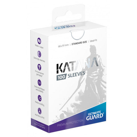 Ultimate Guard - Katana Sleeves - Standard Size - White | North of Exile Games