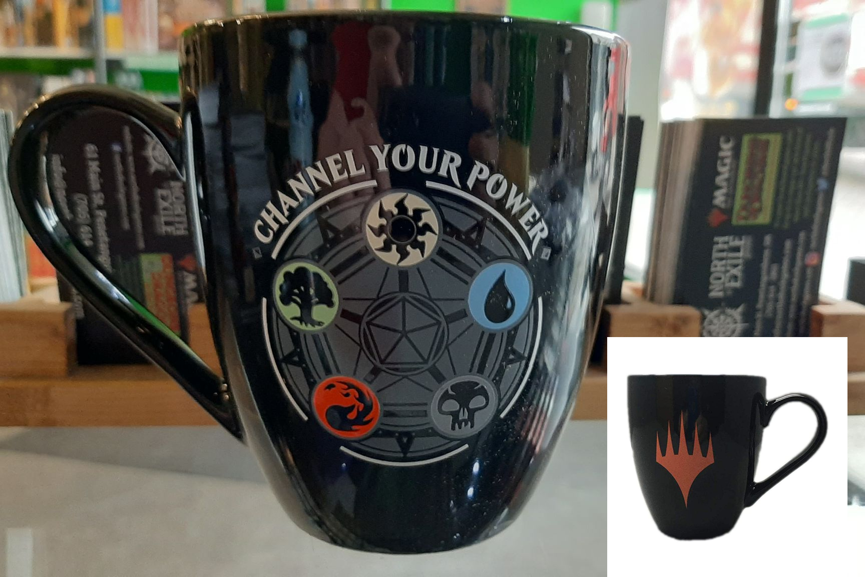 Coffee mug - (Magic The Gathering) "Channel your power" | North of Exile Games