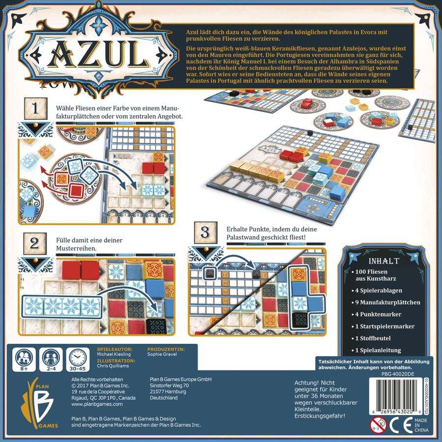 Azul | North of Exile Games