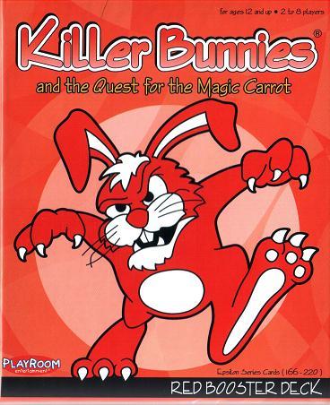 Killer Bunnies and the Quest for the Magic Carrot RED Booster | North of Exile Games