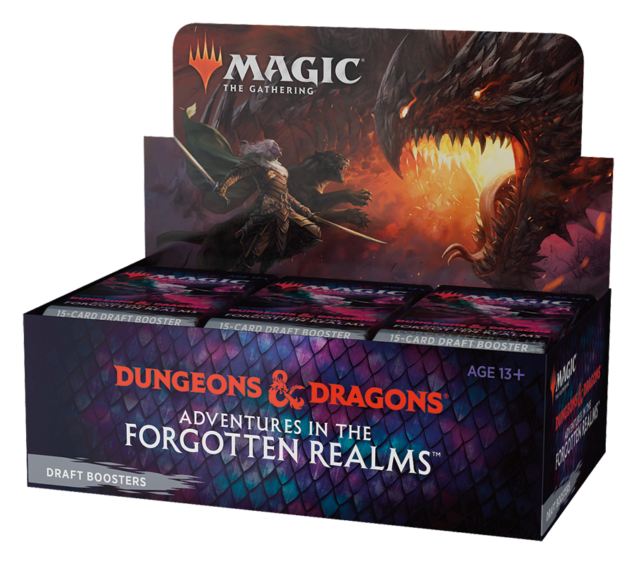 D&D Adventures in the Forgotten Realms Draft Booster Box | North of Exile Games