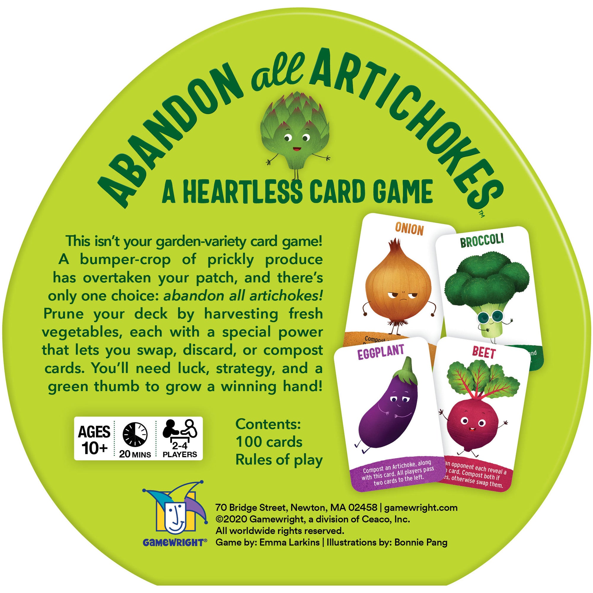 Abandon All Artichokes | North of Exile Games
