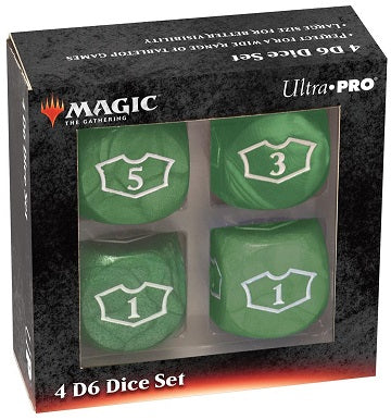 Dice: Ultra Pro DELUXE LOYALTY Dice SET - FOREST green | North of Exile Games