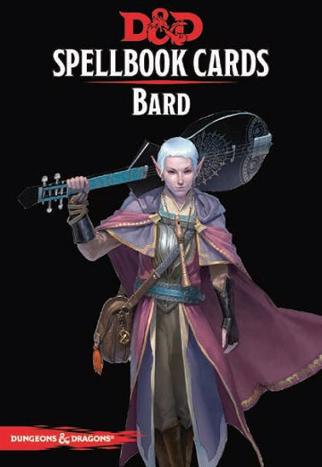 Dungeons And Dragons: Updated Spellbook Cards - Bard Deck | North of Exile Games