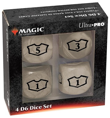 Dice: Ultra Pro DELUXE LOYALTY Dice SET - PLAINS white | North of Exile Games