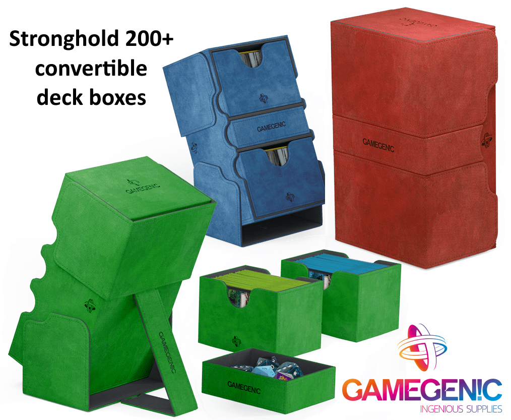 Stronghold 200+ convertible deck box by Gamegenic | North of Exile Games