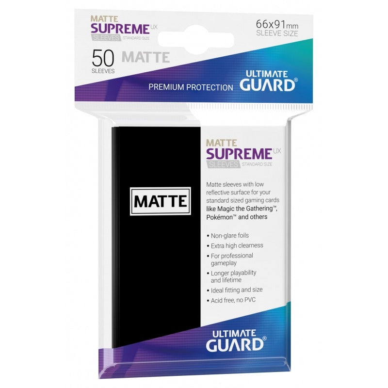 Ultimate Guard Matte Supreme UX sleeves - standard size | North of Exile Games